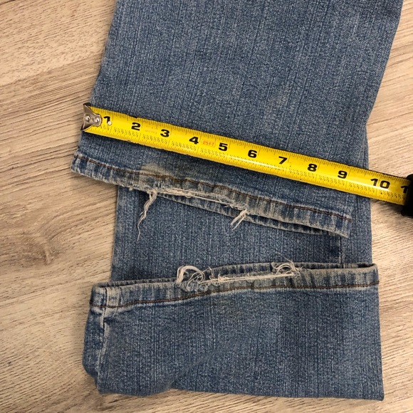 Women’s SO “Wear it declare it” Jeans SZ 15 Inseam 32” Flare Bottom Waist 31/33 - Picture 11 of 12